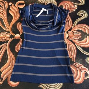 Anthropologie Bailey 44 Stripped Cap Sleeve Top S